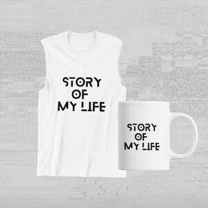 Citation L'histoire de ma vie SVG, fichier graphique de l'histoire de ma vie, clipart de mot, sublimation graphique PNG l'histoire de ma vie, histoire de ma vie SVG