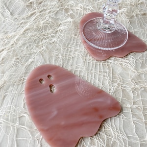 Ghost Acrylic Coasters - Halloween Coasters - Ghost Coaster - Halloween Party