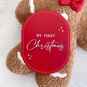 My First Christmas Sign - Baby’s First Christmas Sign - Christmas Photoprops