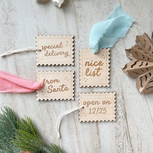 Étiquettes-cadeaux de Noël - Étiquette de livraison spéciale - De l'étiquette du père Noël