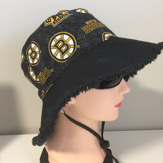 Boston Bruins Denim Sun Hat