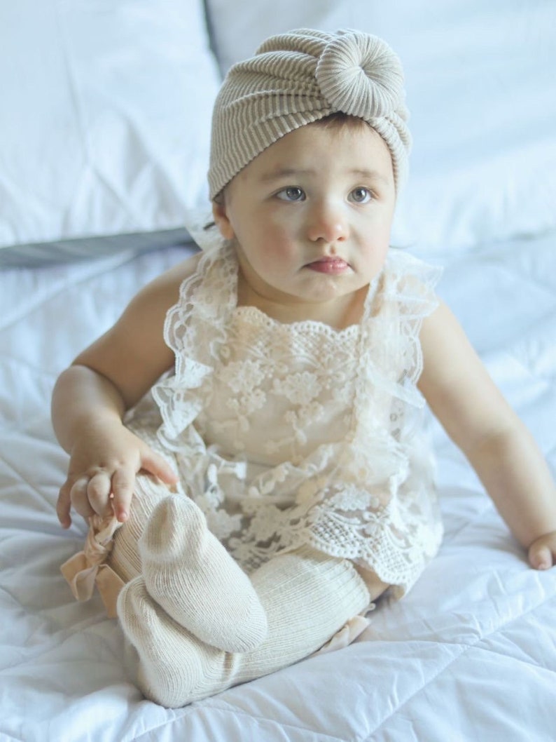 Grace Lace Romper Baby Wedding Dress Baby Lace Outfit Baby Etsy