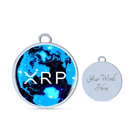 XRP World Cryptocurrency Bracelet, Custom Design Ripple XRP XRP World Cryptocurrency Bracelet, Custom Design Ripple XRP