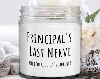 Funny Principals Last Nerve Candle Gift for Principal - Etsy Canada Funny Principals Last Nerve Candle Gift for Principal - Etsy Canada