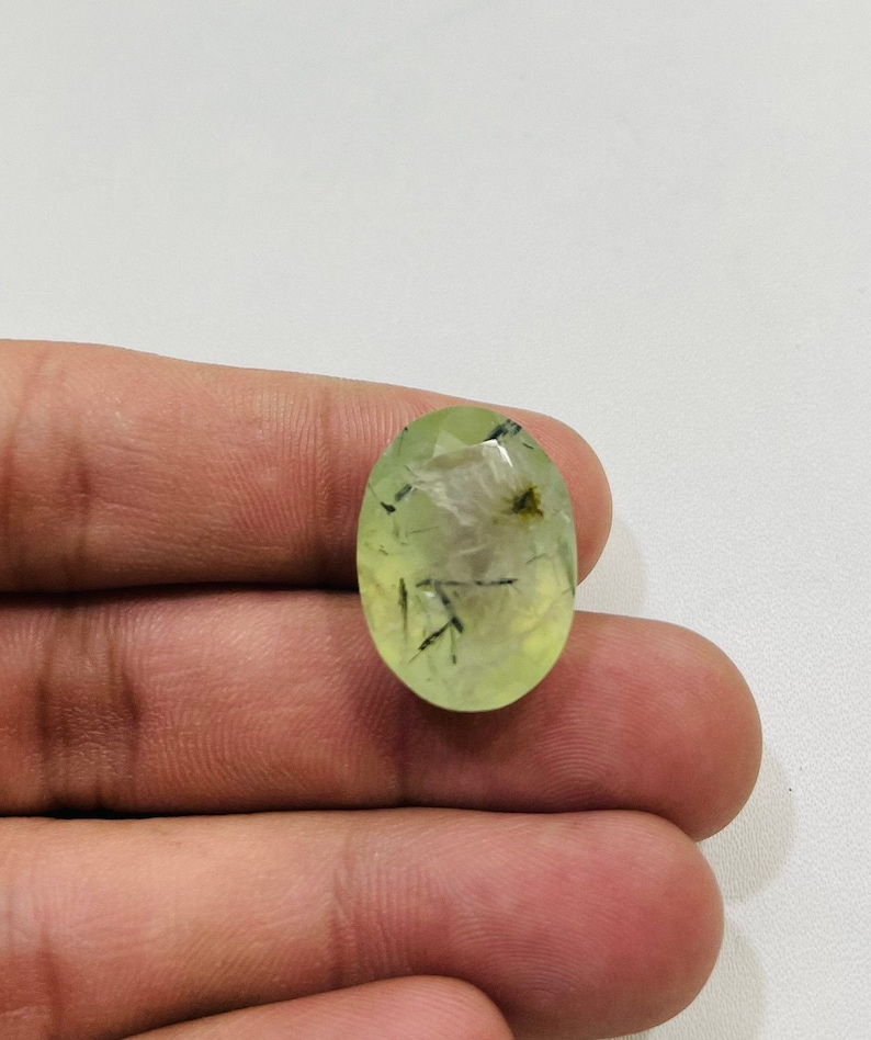Details about  / Lot Natural Prehnite Chalcedony 8X10 mm Octagon Faceted Cut Loose Gemstone