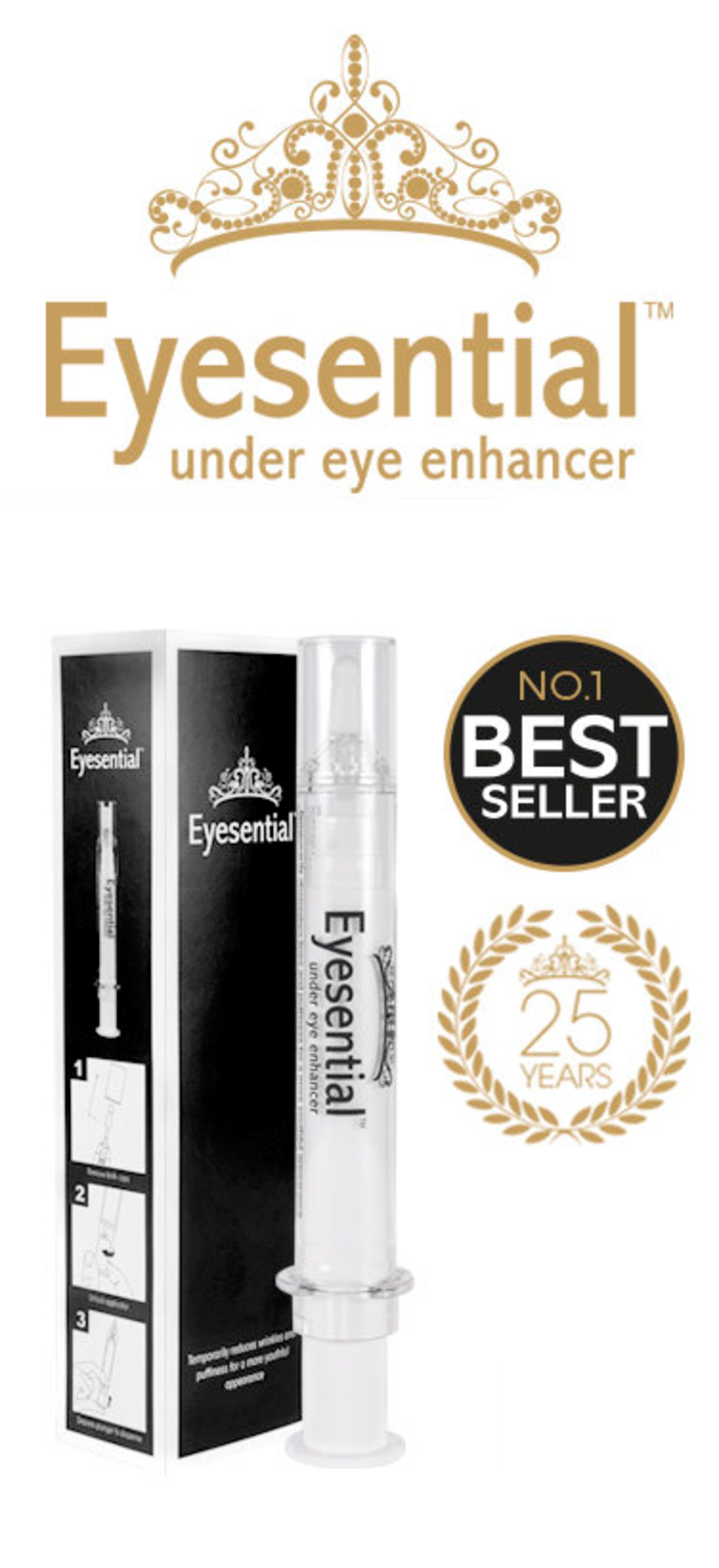 Eyesential under eye enhancer 20ml Syringe. Back in Stock Etsy
