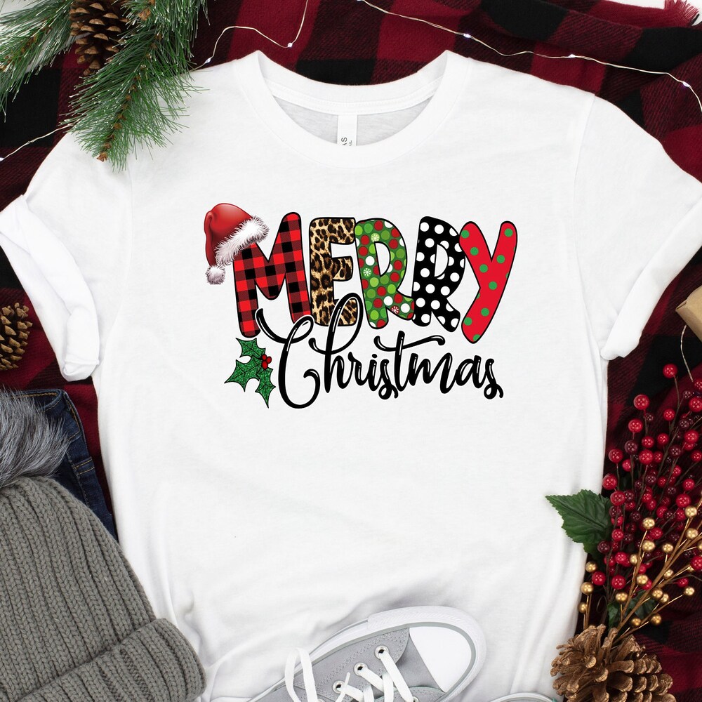 Christmas Tee Merry Christmas Shirt, Merry Christmas Buffalo Plaid Shirt, Christmas Shirt, Christmas Love Shirt, Christmas Family Shirt, Christmas Gift Christmas Gift Unisex Style Shirtstylecentral