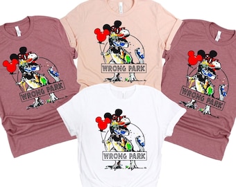 Wrong Park Shirt, Vacay Mode Shirt, Disney Dinasour Shirt, Vacation Shirt, Travel Shirt, Disney Shirt, Disney Vacation, Road Trip Shirt