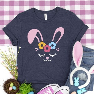 Easter Bunny Shirt, Cute Bunny Shirt, Cute Easter Shirt, Gift For Easter Day, Peeps Easter Shirt, Easter Shirt For Kids, Easter Family Shirt