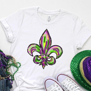 Fleur De Lis Shirt, Mardi Grass Saints Shirt, Mardi Grass Shirt, Mardi Grass Festival Shirt, Funny Mardi Grass Shirt, New Orleans Shirt