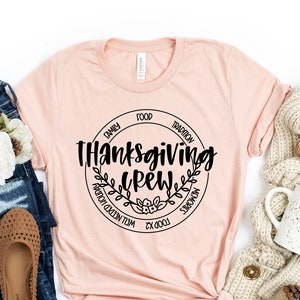 Thanksgiving Crew Shirt ,Food Memories ,Thanksgiving Family Shirts ,Family Matching Shirt,Thanksgiving Shirt, Matching Shirt,Gathering Shirt