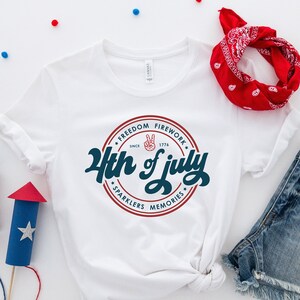 4th Of July Shirt, 4th Of July Family Shirt, 4th Of July Firework Shirt, American Shirt, Family Matching Shirt, Gift for Independence Day