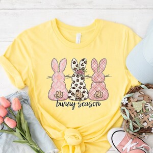 Bunny Season Shirt, Happy Easter Shirt, Happy Easter Bunnies Shirt, Bunny Shirt, Cute Easter Shirt, Easter Day Shirt, Bunny Easter Shirt