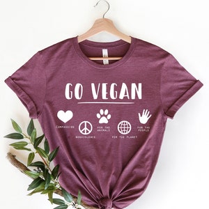 Go Vegan Shirt, Vegan Shirt, Plant Based Shirt, Powered By Plants Shirt, Run on Veggies Shirt, Vegetarian Shirt, Herbivore Shirt, Vegan