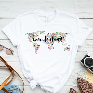 Wanderlust Shirt, Camping Shirt, Travel Shirt, Vacation Shirt, Adventure Shirt, Road Trip Shirt, Hiking Shirt, Adventure Lover Shirt