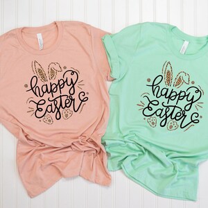 Happy Easter Shirt, Women Easter Shirt, Cute Easter Shirt, Easter Shirt, Happy Easter, Leopard Easter Bunny Shirt, Bunny Shirt