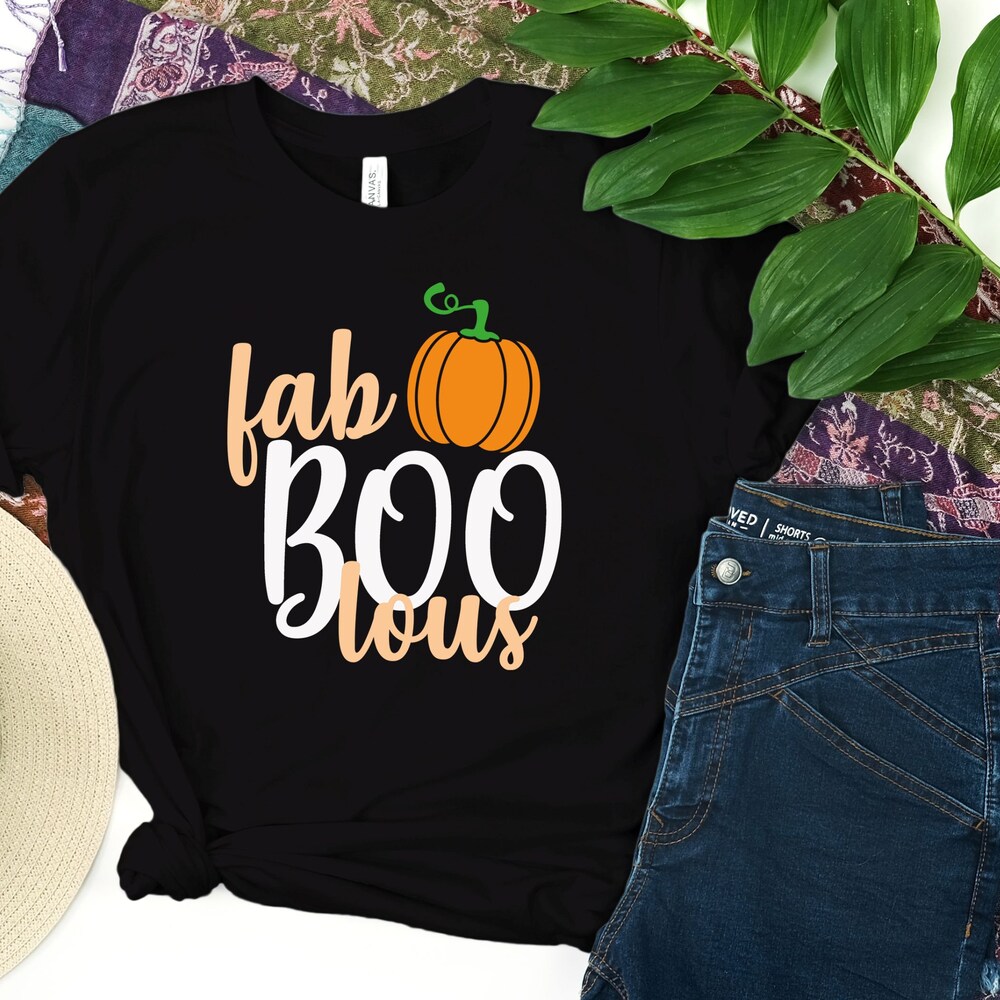 Thanksgiving Boo Shirt, Thanksgiving Fabulous Shirt, Thanksgiving Gift,Fabboolous Shirt, Happy Thanksgiving Shirt, Pumpkin Shirt Moderndaydecors