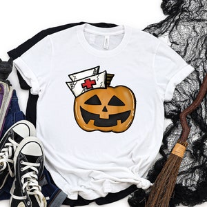 Halloween Nurse Shirt, Halloween Nursing Shirt, Nurse Fall Shirt, Nurse Halloween, Nursing Tee, Halloween Shirt, Halloween Shirt
