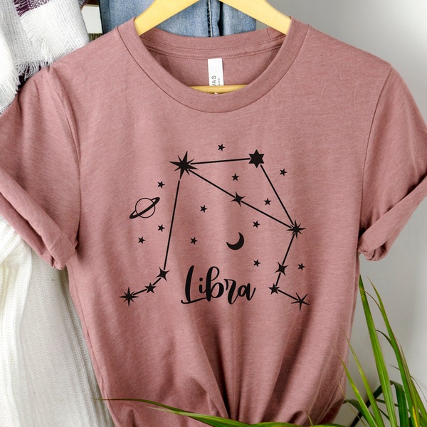 Libra Shirt, Zodiac Shirt, Astrology Shirt, Gift for Libra, Horoscopes Shirt, Libra Sign Shirt, Libra Zodiac Shirt