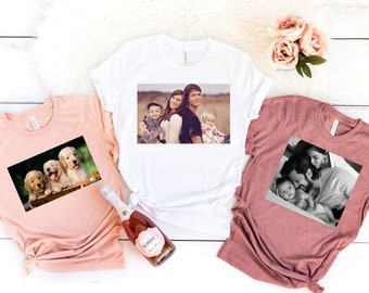 Custom Shirt With Photo, Custom Shirt for Man, Custom Photo Shirt, Custom T-Shirt,Custom T-shirt Photo Women Men Unisex Kids, Personalized