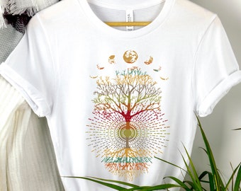 Namaste Human Kind Shirt Tree Of Life Camisetas Sin Mangas 