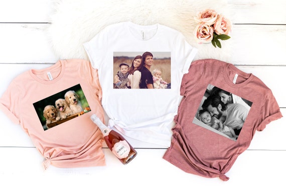 Camisa personalizada con foto camisa personalizada para hombre camisa con foto personalizada camiseta personalizada camiseta personalizada foto mujeres hombres unisex ninos personalizada Etsy Mexico