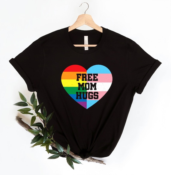 Womens Free Mom Hugs Tshirt, Free Mom Hugs Transgender Pride Shirt Womens Free Mom Hugs Tshirt, Free Mom Hugs Transgender Pride Shirt