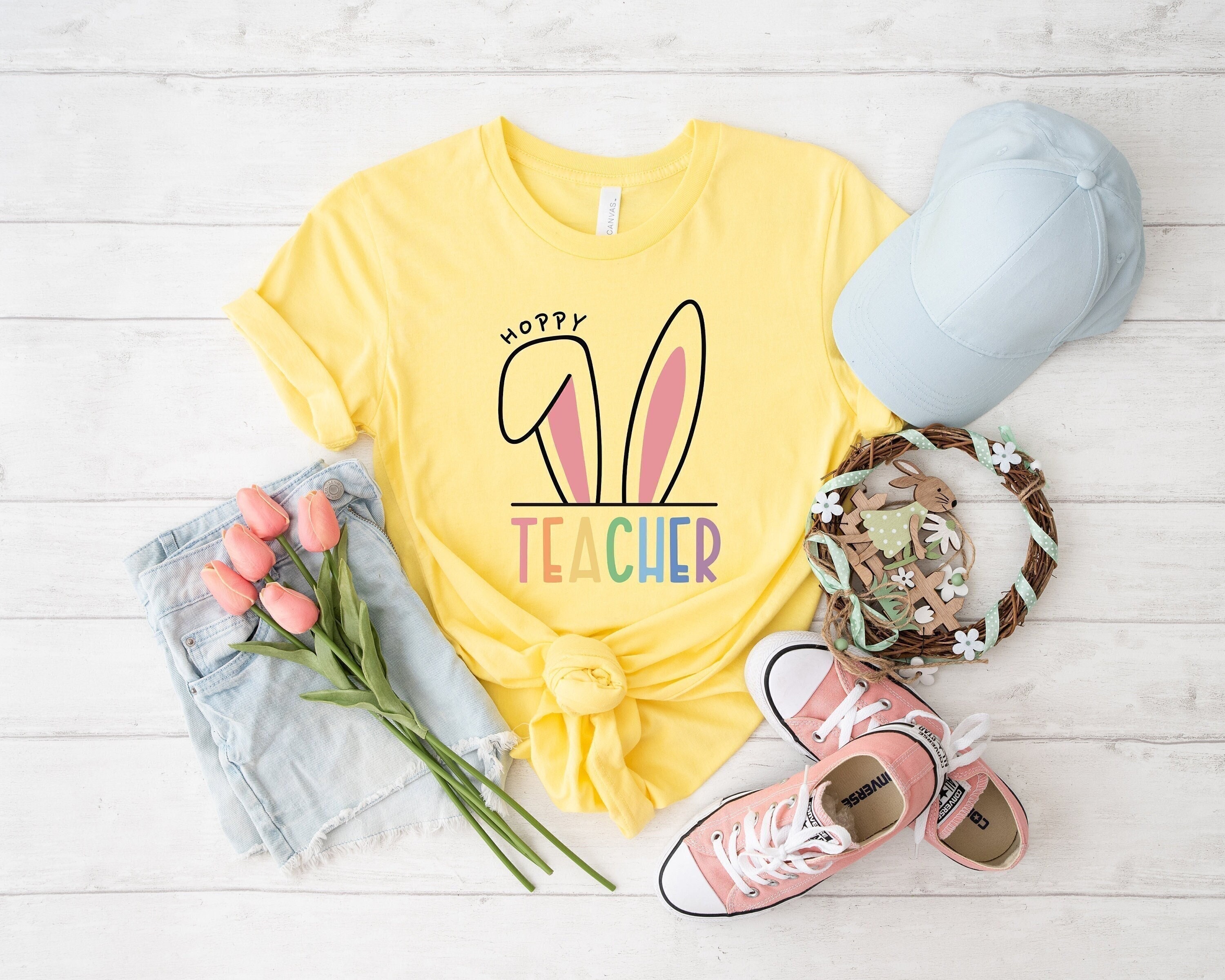 Easter Teacher Shirts, Hoppy Teacher Shirt, Easter Shirt for