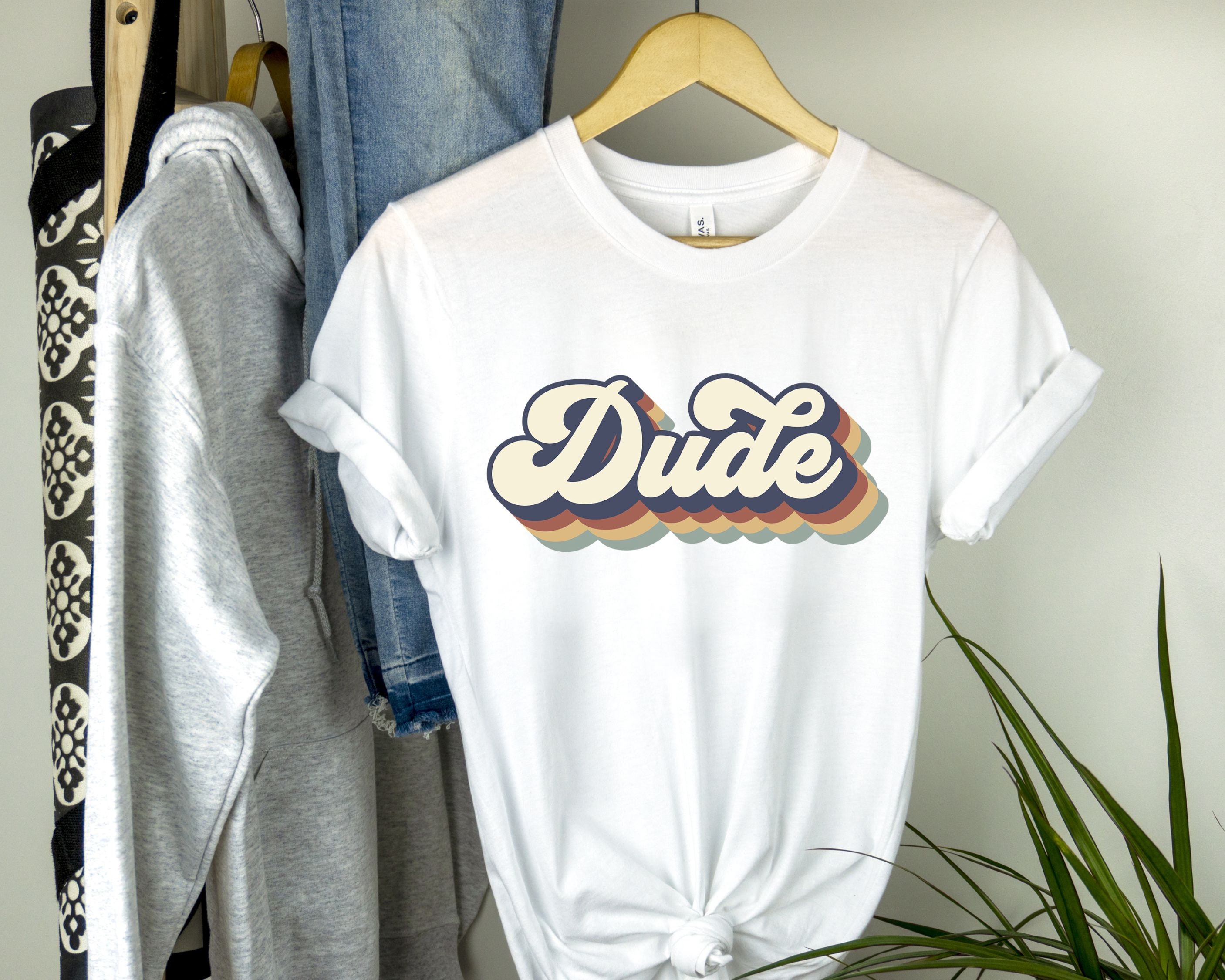 Dude Shirt Dude Tshirt Retro Dude Shirt Cool Dude Shirt Etsy