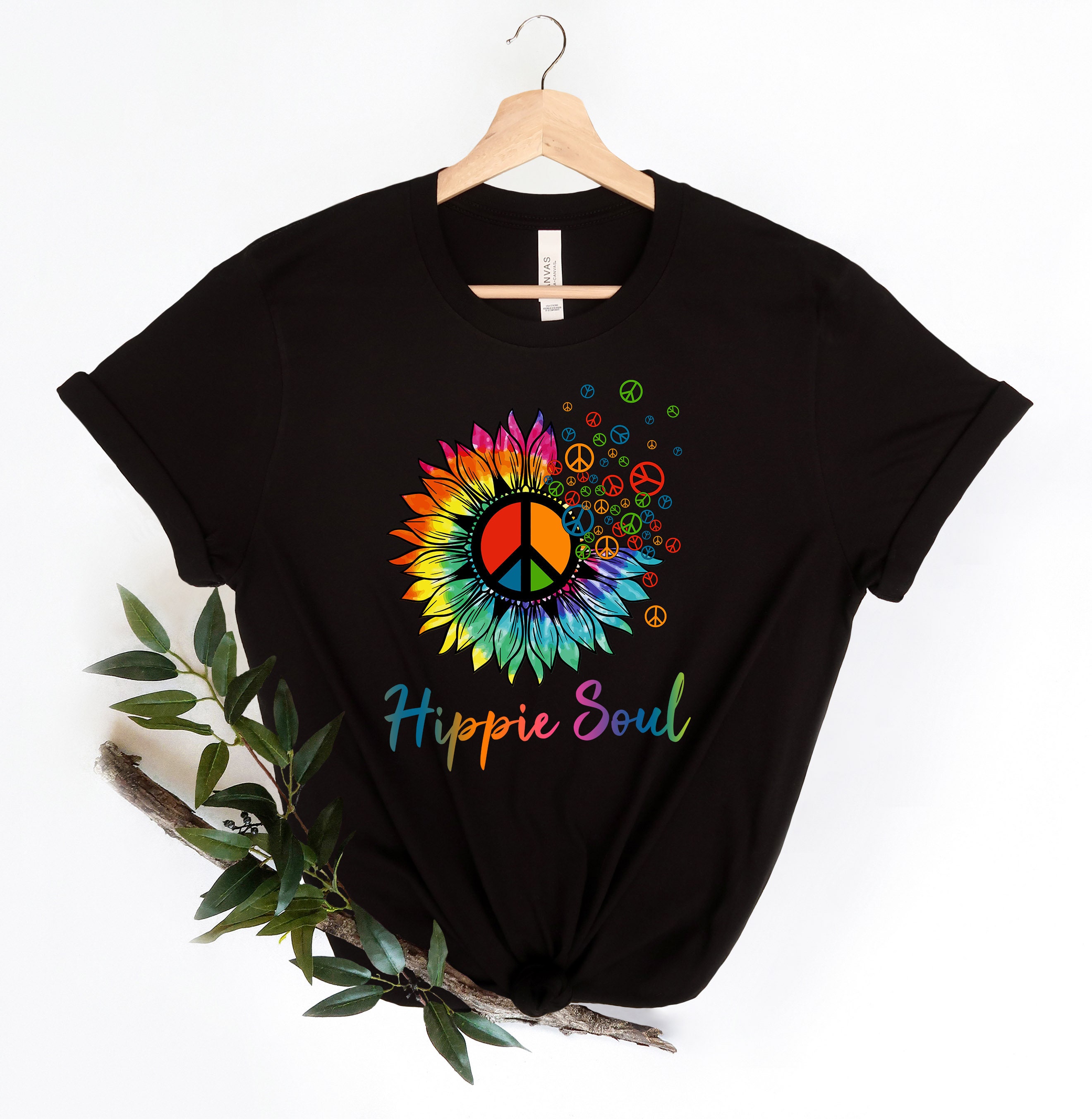 Hippie Soul Shirt Hippie Soul Sunflower Shirt Sunflower - Etsy
