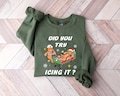 Nurse Christmas Sweatshirt, Did You Try Icing it Shirt, Christmas Nurse Shirt, Nicu Nurse Shirt, Nurse Crewneck Sweater,Nurse Christmas Gift