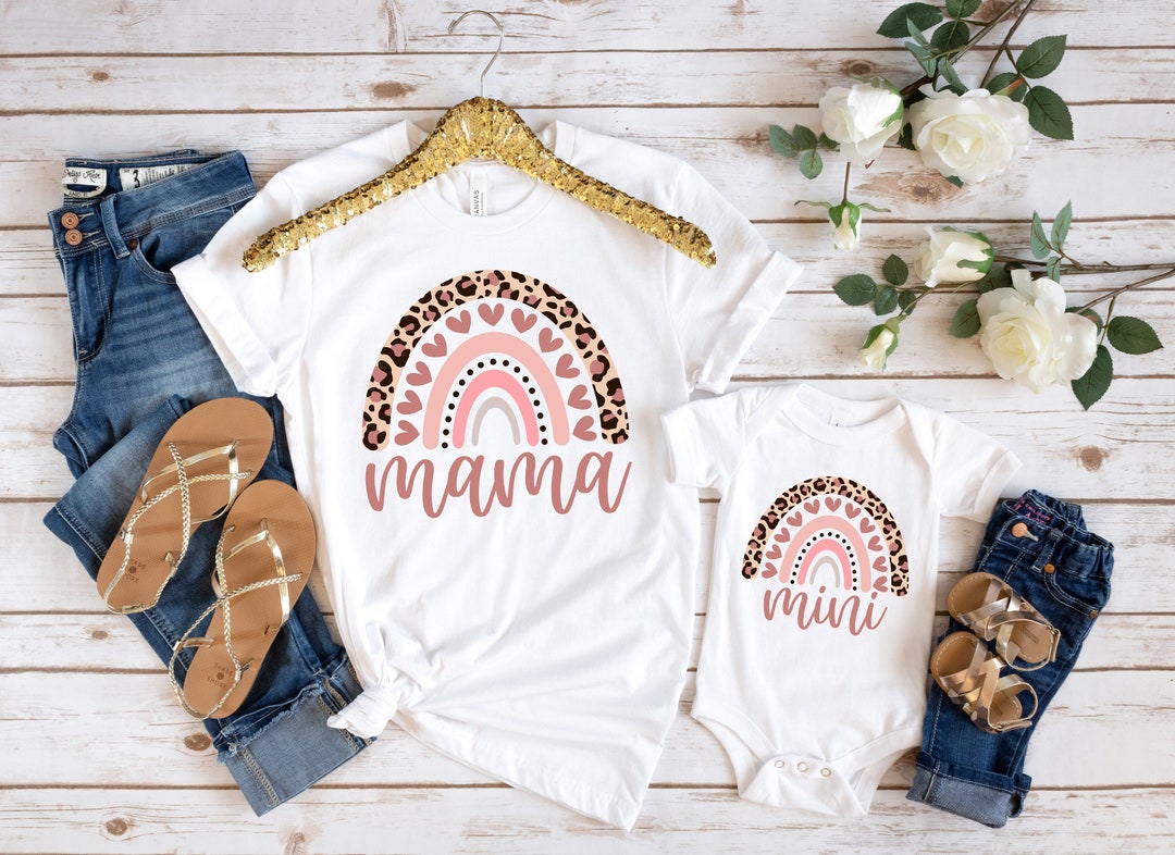Buy Hearts Mama Shirt, Hearts Mini Shirt, Mama Mini Matching Shirt