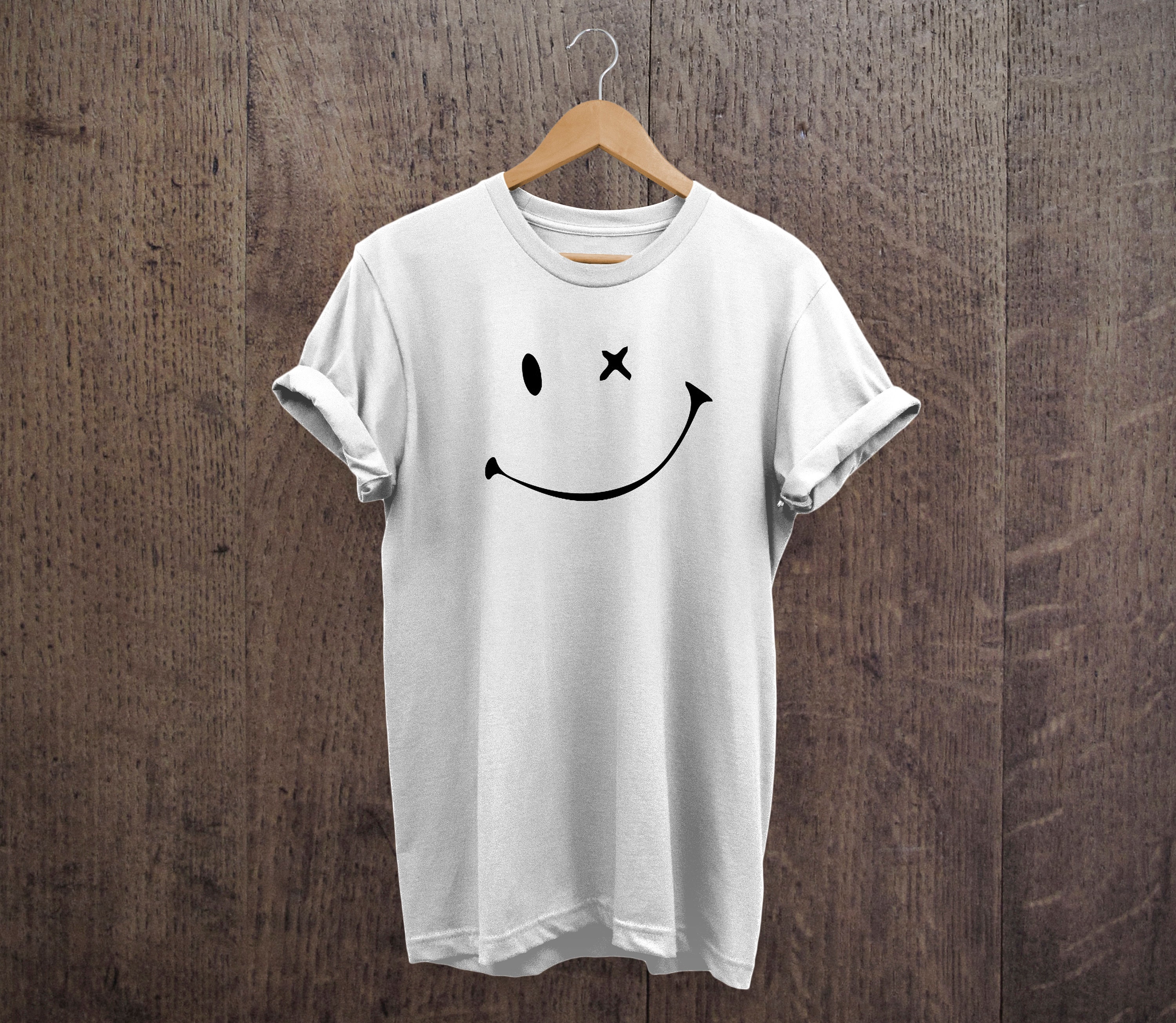 Smiley Face T Shirt Smiley Face Unisex TShirt Happy Face Etsy