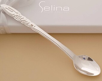 Gegraveerde Baby Lepel Etsy