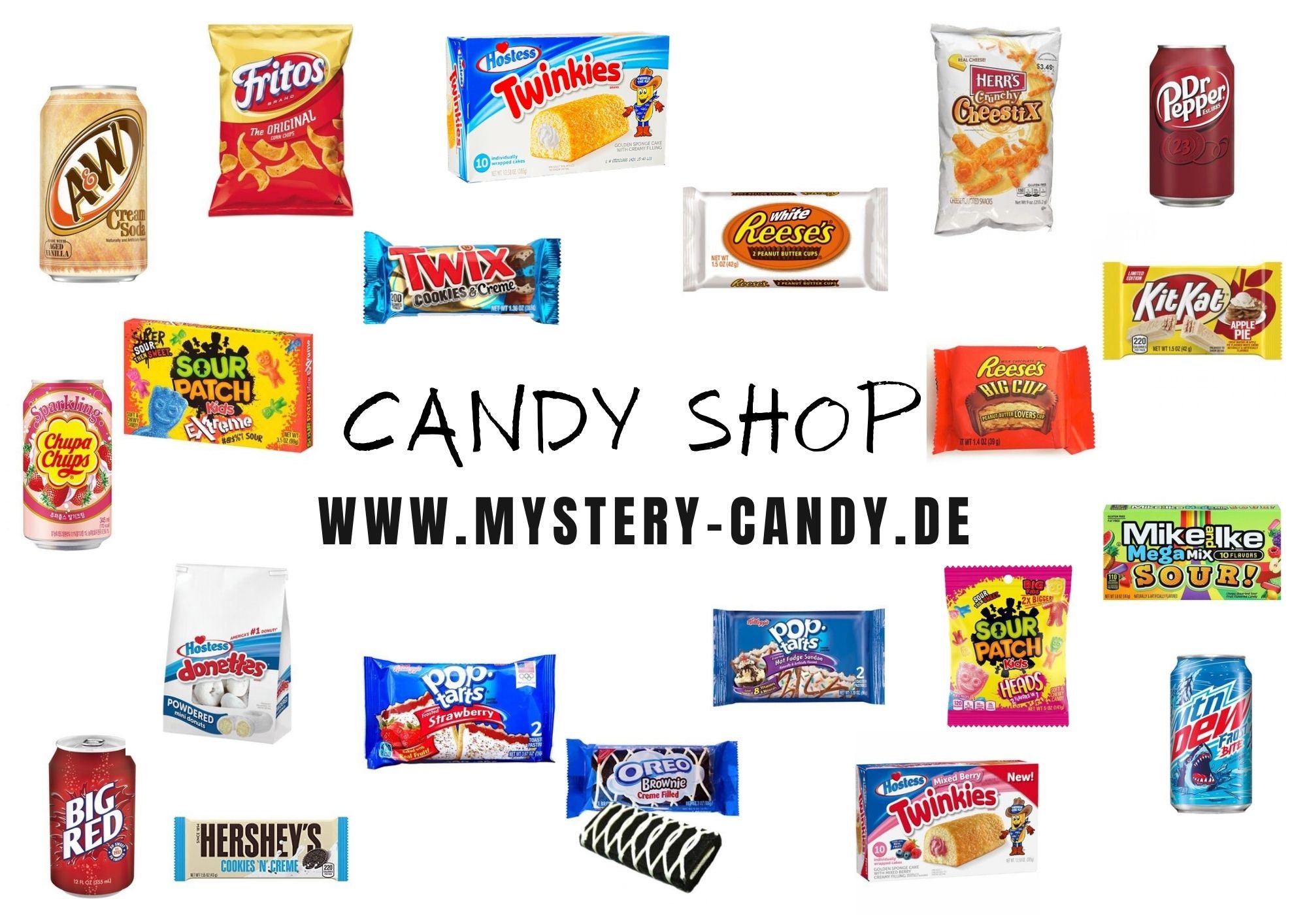 Große amerikanische Süßigkeiten Box amerikanische Etsy