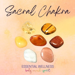 Parure de cristal sacré CHAKRA 7 pièces - 2 tailles - avec informations et carte de mantras, cadre de présentation et sac de rangement - Reiki amélioré