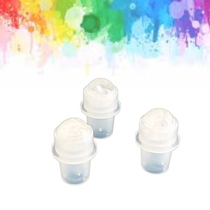 CLEAR QUARTZ Rollerball - 1 or Sets - Gemstone Roller Ball - Crystal Roller Ball - Rollerball Insert - Roller Bottle Top