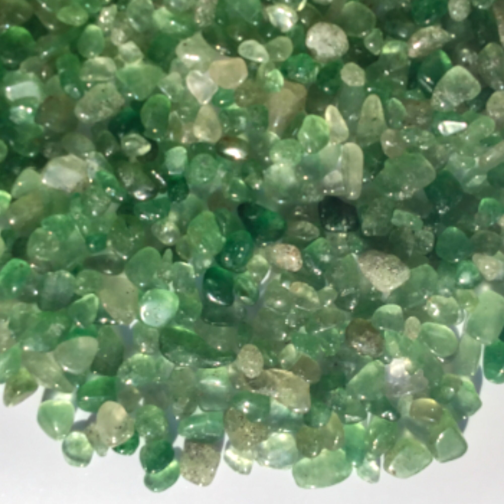 GREEN STRAWBERRY QUARTZ Mini Chips 1 oz 2 oz 4 oz 8 oz Etsy