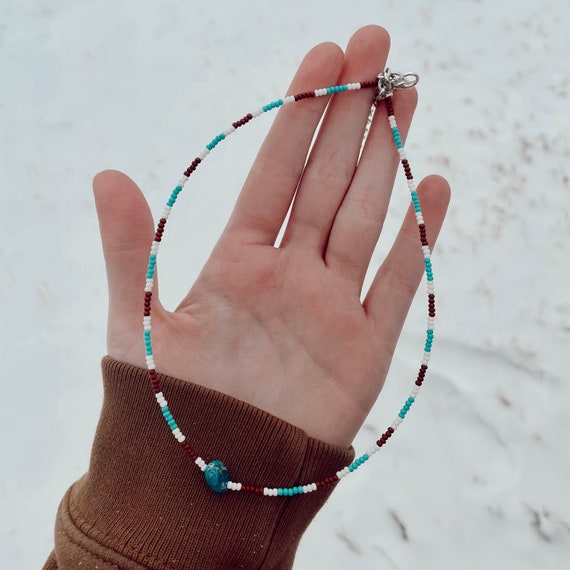 Turquoise choker western deals