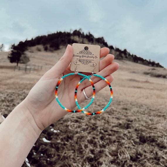 Western cheap hoop earrings
