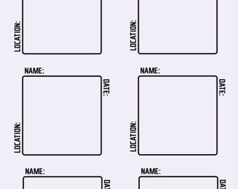 Traveling Postcards (6 spaces)
