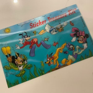 Adesivo de kit de tesouro vintage do Sandylion Mickey e amigos - lenticular