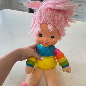 Vintage rainbow brite doll as shown