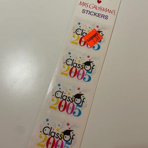 Mrs grossman sticker pack - class of 2005