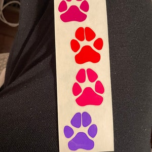 Vintage mrs grossman sticker strip - 1983 stickers paws hard to find