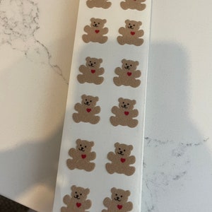 stickers vintage lion de sable - ours bruns flous