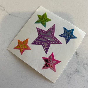 Vintage sandylion sticker mod - stars