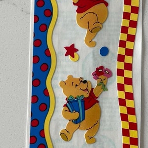 Pegatinas vintage de Sandylion, Winnie the Pooh