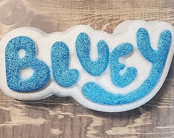 Blue Dog bath bomb,blue heeler,blue dog,bath bomb,kids tv,cartoon,kids gift,party favor,dog,kids party favor,bath fun