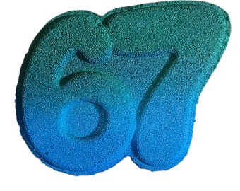 67 Bath Bomb, six seven,six seven christmas, six seven bath bomb,gift,boy gift, boy christmas,stocking stuffer